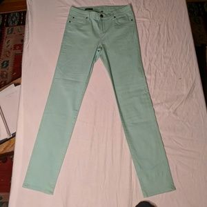 Kut from the Kloth Diana skinny in teal.